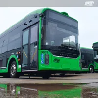 Primele troleibuze chinezești Yutong 12 din Europa încep să circule la București.  - Foto: Facebook / STB