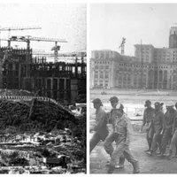 Construcția Casei Poporului - Foto: Arhivă/ Imagine cu caracter ilustrativ