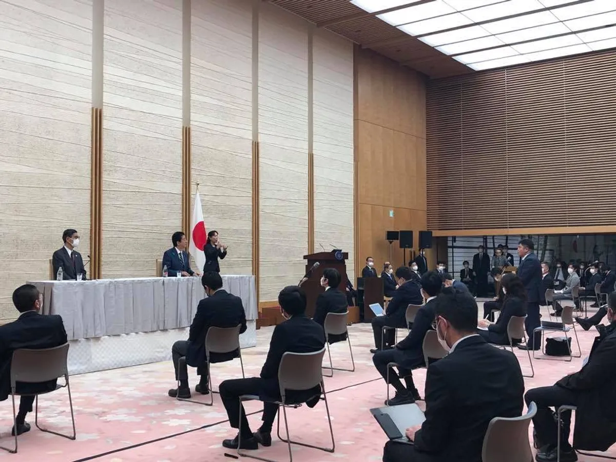 Premierul Shinzo Abe Foto: Facebook