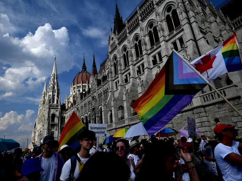 Membrii comunității LGBTQ protestează pe străzile Budapestei (imagine cu caracter ilustrativ) -  Foto: Profimedia Images