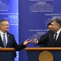 Ciucă și Ciolacu - Foto: Mediafax