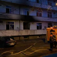 Incendiul de la „Matei Balș”/FOTO: Inquam Photos/Octav Ganea