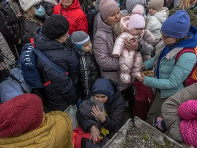 Coridor umanitar convenit de ruși și ucraineni în Luhansk. Focul a încetat/FOTO: Twitter/pravda