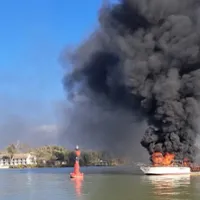 Incendiu în Delta Dunării. O barcă a luat foc. Ce s-a întâmplat cu pasagerii?- Foto: Tulcea Noastră