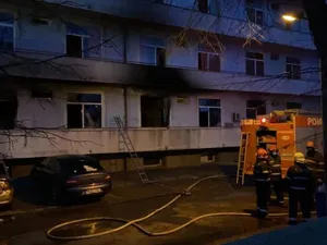 Incendiul de la „Matei Balș”/FOTO: Inquam Photos/Octav Ganea