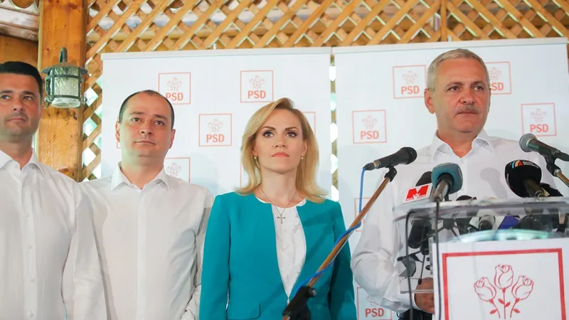 Daniel Băluță alături de cel puțin un baron tâlhar roșu Foto: INQUAM Photos/ George Călin