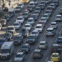 Trafic în Capitală/FOTO: Inquam Photos/Alberto Grosescu