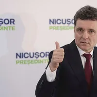 Candidatul independent Nicuşor Dan, declaraţii de presă - Foto: INQUAM PHOTOS/Octav Ganea