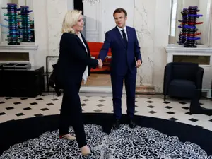 Macron, „spulberat” la europarlamentare. Extrema dreaptă, de 2 ori mai multe voturi ca partidul său - Foto: Profimedia Images