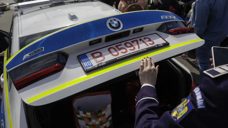 IGPR a primit prima tranșă de autospeciale BMW „8+1”. - Foto: INQUAM Photos / Octav Ganea