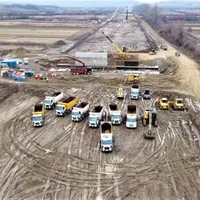 România inaugurează primul ciot de autostradă abia în iunie - Foto: Captura Video