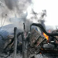 Lupte violente continuă în jurul Mariupol. Orașul este bombardat de armata Rusiei/FOTO: Twitter