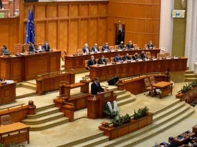 Legea offshore a fost adoptată de Parlament cu 248 pentru și 34 contra/FOTO: Facebook/Parlamentul României