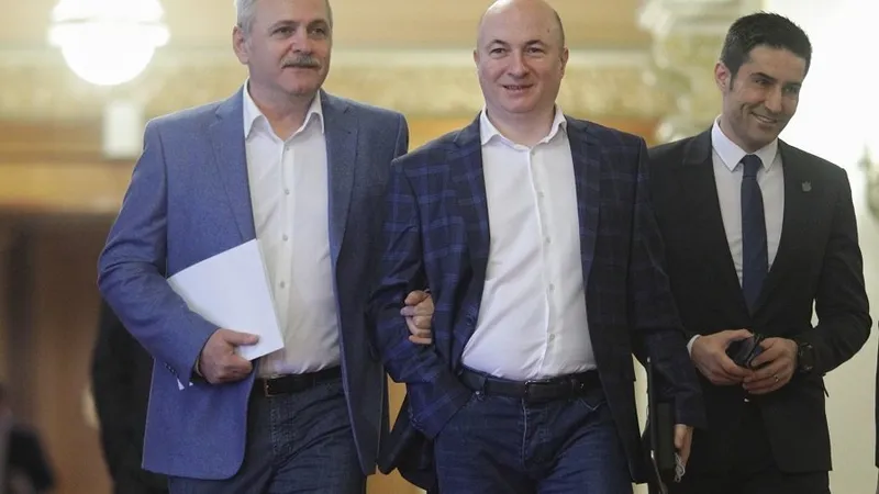 Codrin nu poate să și-l scoată din suflet pe infractorul Dragnea Foto: INQUAM Photos/Octav Ganea