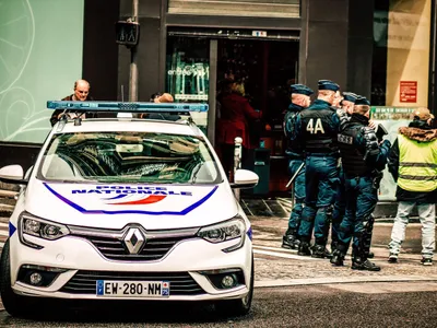 Polițiști Franța - Foto: Profimedia Images (Imagini cu rol ilustrativ)