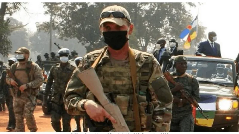 Mercenari Wagner în Rep.Centrafricană/Foto: mil.in.ua