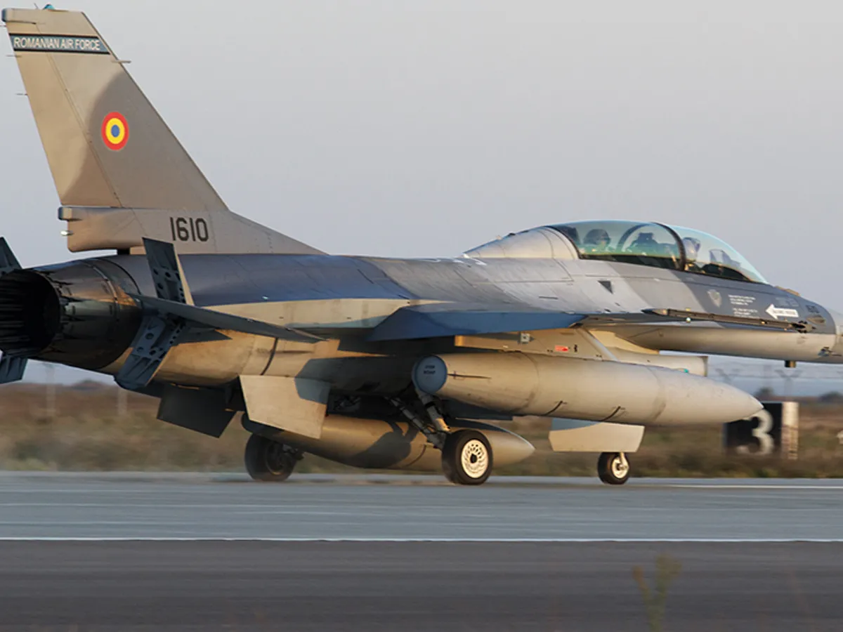 F-16 al României - FOTO RoAF