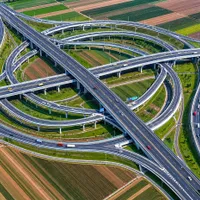 Primul mega - turbion de autostradă din România va conecta Autostrada A7, alias „Autostrada Moldovei”, și Autostrada A8, alias „Autostrada Unirii” - Foto: Facebook