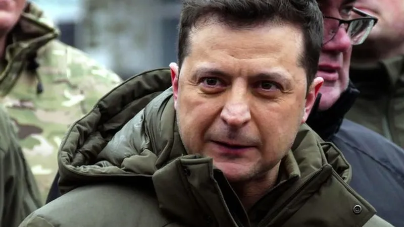 Volodimir Zelenski ar putea fi nominalizat la premiul Nobel pentru Pace/FOTO: bbc