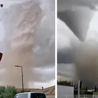Tornadă în Franța - Foto: X/@VigipreventionM