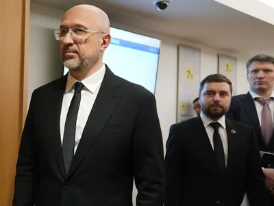 Ministrul Apărării ucrainean, Denis Şmigal - Foto: Profimedia Images