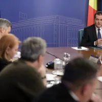 Orban, conducând ședința de guvern Foto: guv.ro