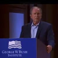 George W. Bush a gafat / FOTO: captură twitter.com