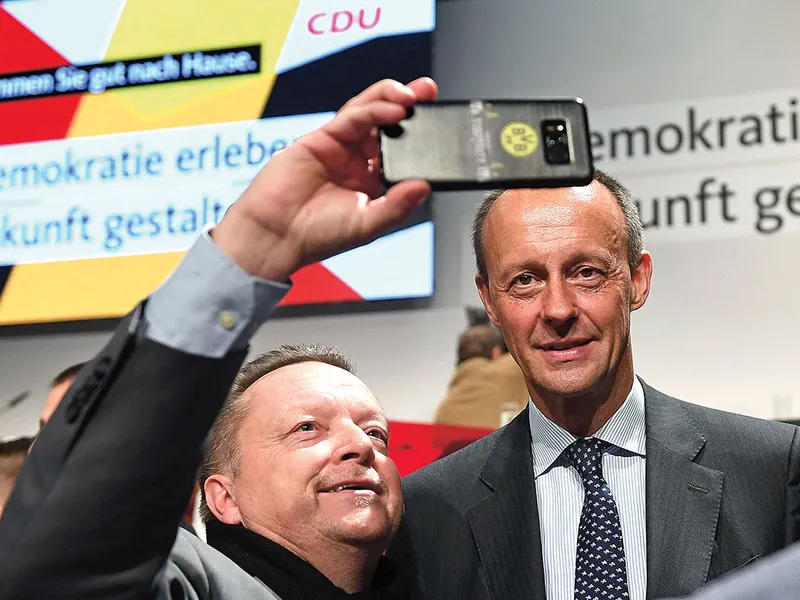 EXTREMISM Creștin-democratul Friedrich Merz, cotat drept favorit pentru funcția de cancelar al Germaniei, după alegerile din februarie - Foto: Profimedia Images