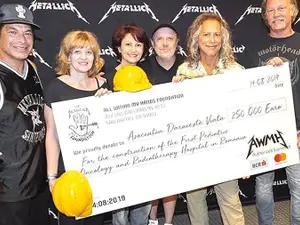 BINEFACERE Metallica a dat 250.000 € pentru primul spital construit din donații. Statul român a pus piedici