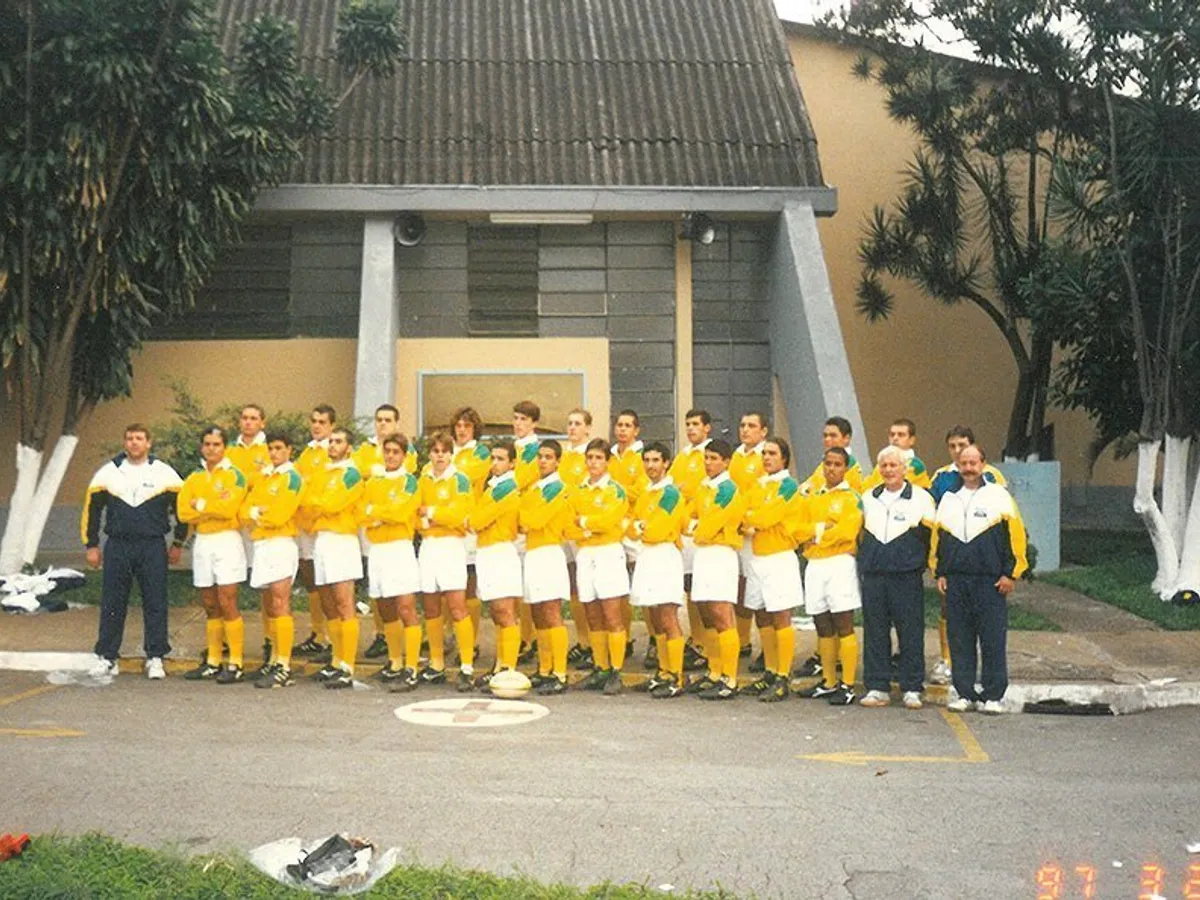 Alături de lotul de juniori al Braziliei