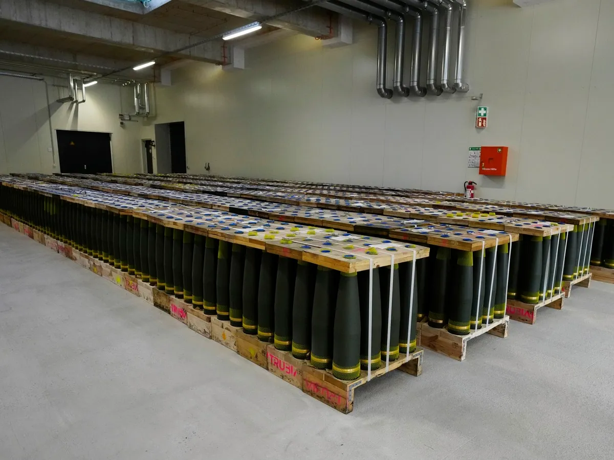 Rheinmetall, cea mai modernă fabrică de pulberi, în România - Foto: Profimedia Images