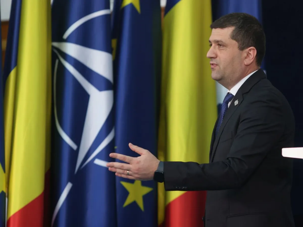 Radu Miruţă, ministrul interimar al Apărării - Foto: INQUAM PHOTOS/George Călin