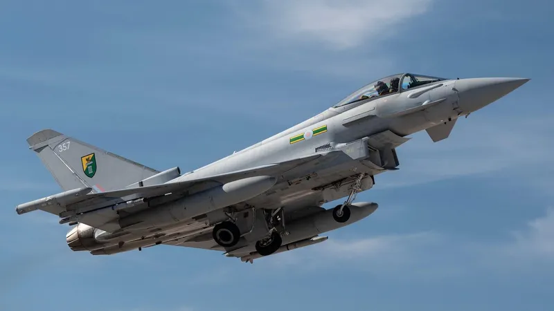 2 Typfoon au interceptat deasupra României un avion iranian. Dronă spion a SUA deasupra Mării Negre - Foto: Profimedia Images (imagine cu caracter ilustrativ)