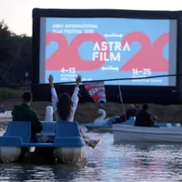Cu barca la film. Foto AFF2020/Florin Ghioca