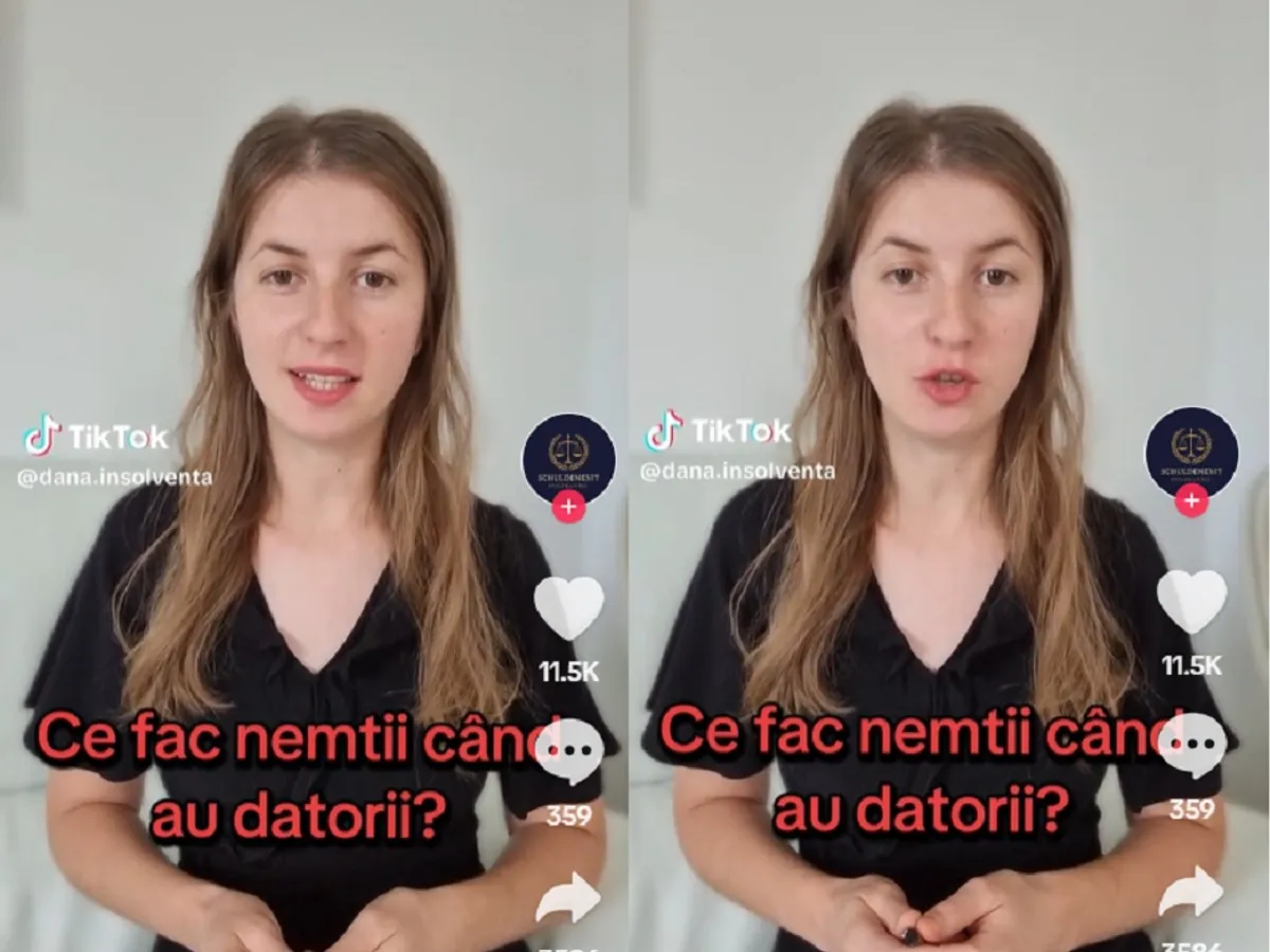 Româncă stabilită în Germania - Foto: captură TikTok