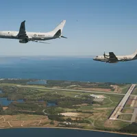 Avion SUA care vânează submarine cu rachete Harpoon, trimis în Delta Dunării și Marea Neagră. De ce? - FOTO: US NAVY