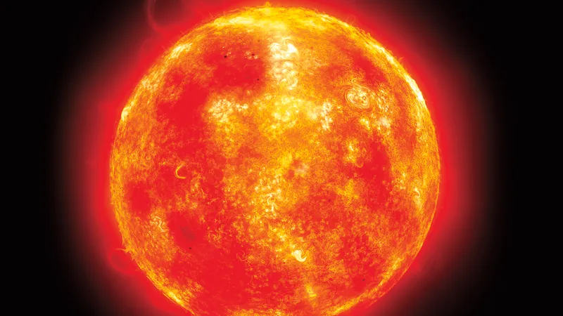 EXPLOZII SOLARE. Cum trimite soarele particule precum cele din exploziile solare prezente în această imagine?