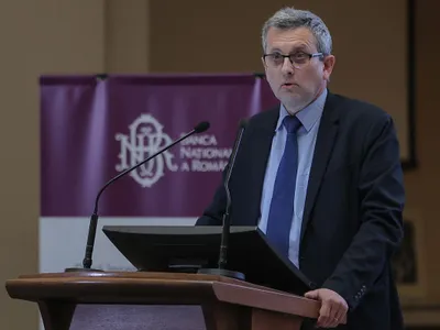 Valentin Lazea, economistul-şef al BNR - Foto: INQUAM PHOTOS/Alexandru Busca