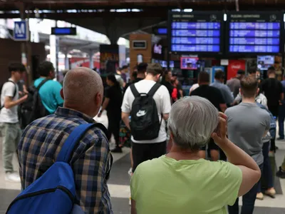 Sinicatele din CFR Călători amenință cu greva generală. Compania nu a primit bugetul pe 2025 Foto: Inquam Photos / George Calin