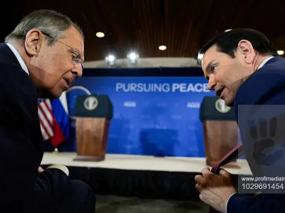 Serghei Lavrov și Marco Rubio- Foto: Profimedia Images