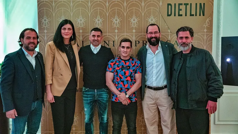 Albini Prassa a fost gazda unui eveniment la care au participat sportivi români celebri Foto: NWR