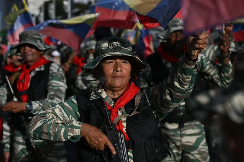 Poliția civică din Venezuela, pregătită să înfrunte SUA - Foto: Profimedia Images