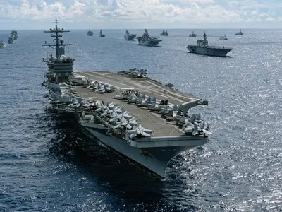 Portavionul USS Abraham Lincoln în Pacific - Foto: Profimedia Images - Foto: Imagini cu caracter ilustrativ