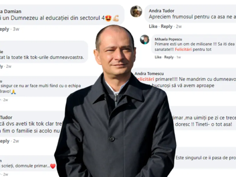 Peste 100 de conturi false îl susțin și îl apară pe Daniel Băluță, de la Sectorul 4, pe Facebook. Foto Buletin.de