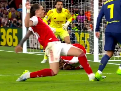 Nici VAR-ul nu a mai avut ce să facă! Gafă uriașă de arbitraj la Arsenal - Atletico 1-0
