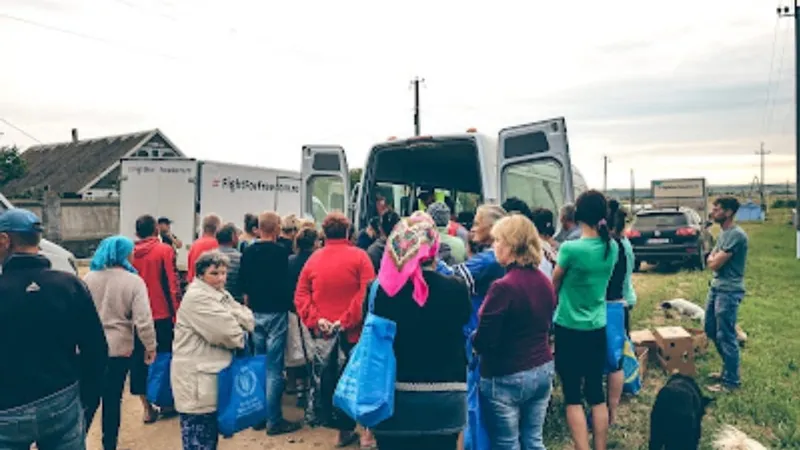 Mărturiile românilor care au dus ajutoare în Herson: „Sunt româncă, am băiatul pe front”