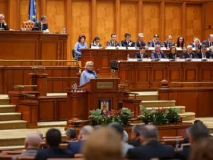 Viorica Dăncilă a fost agresivă în Parlament. Foto Inquam Photos / George Calin