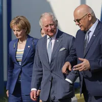 Prinţul Charles a vizitat centrul pentru refugiaţi ucraineni de la Romexpo. / Foto: Inquam Photos / Octav Ganea