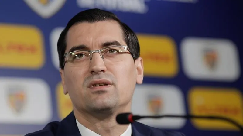 Răzvan Burleanu ar putea fi noul președinte UEFA. - Foto: INQUAM PHOTOS / George Călin