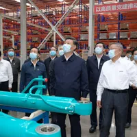 Președintele Chinei, Xi Jinping în fața realizărilor mărețe Foto: Facebook/ Xi's moments